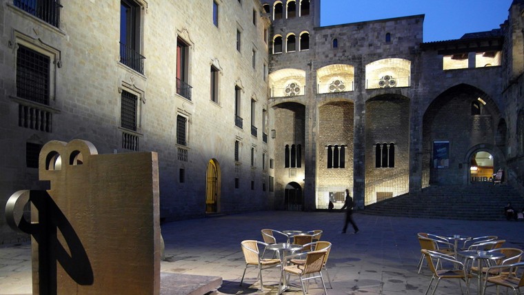 Plaça del Rei en Barcelona